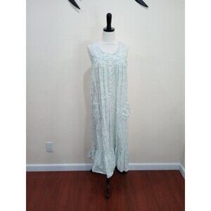 NEW! Vintage 1990's Jennifer Moore 100% Cotton Petite Nightgown House Dress - P